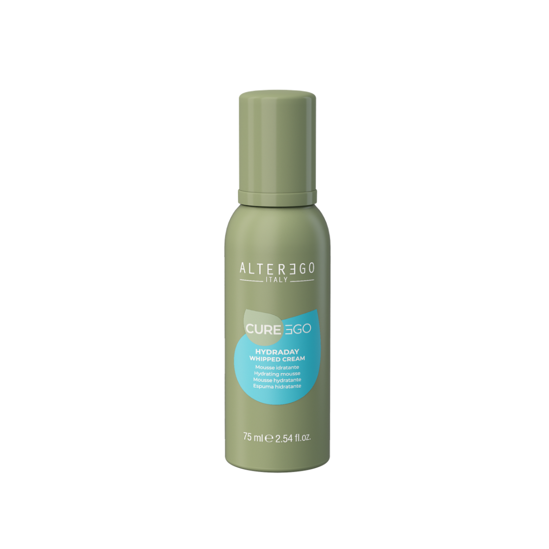 ALTEREGO HYDRATE WHIPPED CREAM – Mousse cremosa hidratante para peinar sin enjuague